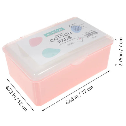 1000 Pcs Cotton Pads Facial Puff Makeup Wipes Remover Tool Non-Woven Fabric Face Boxed Thin Cosmetic Cotton Pads