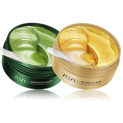 Avocado Golden Collagen Eye Mask Anti Dark Circles Eye Bags Moisturizing Firming Eye Patches Skin Care Products