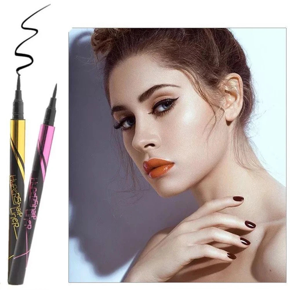 Waterproof Long-lasting Professional Makeup Waterproof Eyeliner Pen Non-smudging Eyeliner Pen Top-rated Smudge-proof Easy To Use