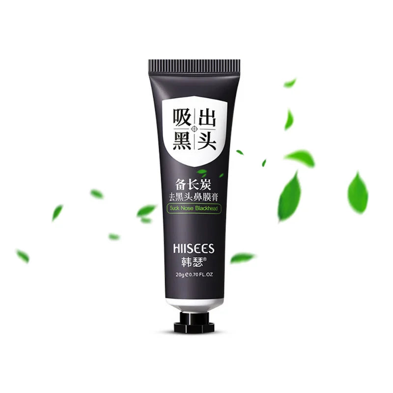 Blackhead Remover Mask Facial Shrink Pores Acne Black Head Removal Cream Nose Cleansing Black Peel Off Masks Gel Skin Care 20g