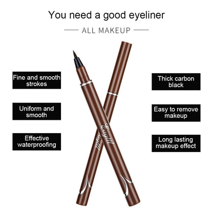 Waterproof Long-lasting Professional Makeup Waterproof Eyeliner Pen Non-smudging Eyeliner Pen Top-rated Smudge-proof Easy To Use